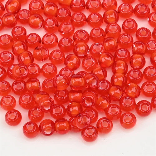 4.0mm Czech Glass Mini Beads Dye Core Small Glass Beads for DIY Making