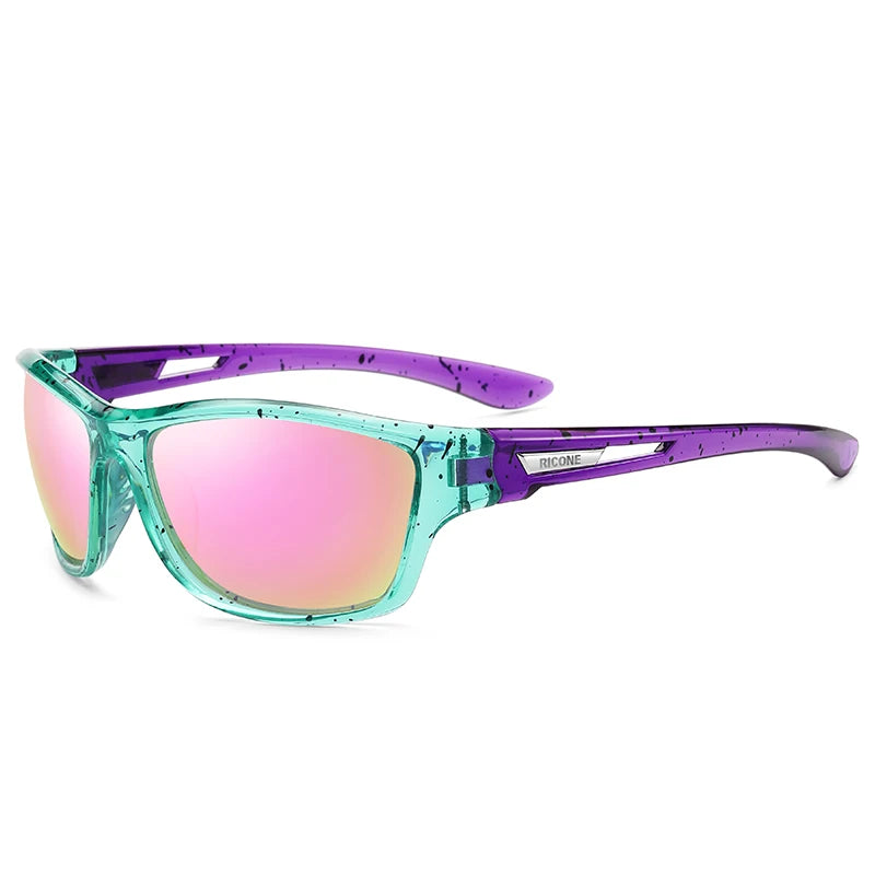 Classic Brand Design Sunglasses Men Women Driving Fishing Square Frame