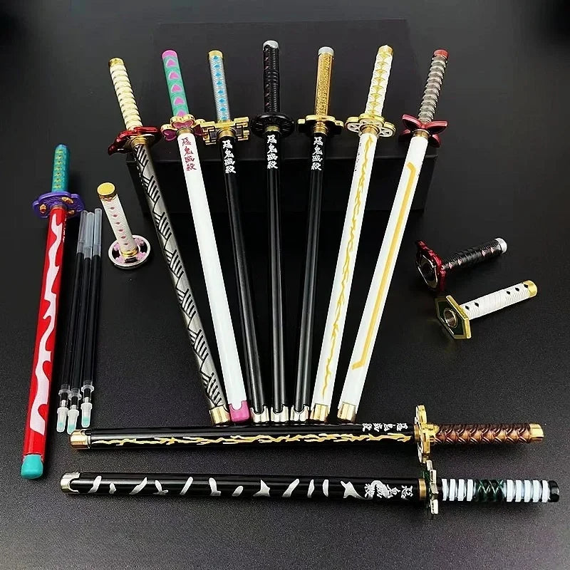 20cm Demon Slayer Signature Pen Mitsuri Shinobu Alloy Real Size