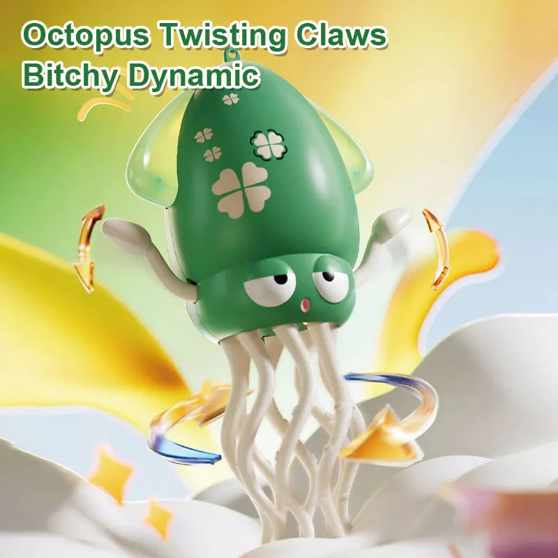 1Pc funny Dancing Octopus toy Crawling Auto-sensing Avoiding Obstacles