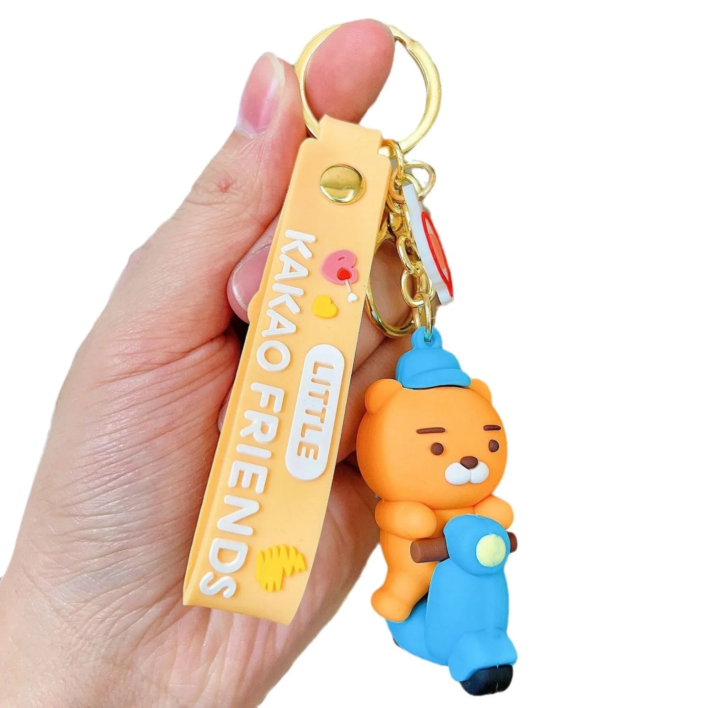 Choonsik Keychains Kuka Silicone Figurines Car Key Chains Bags