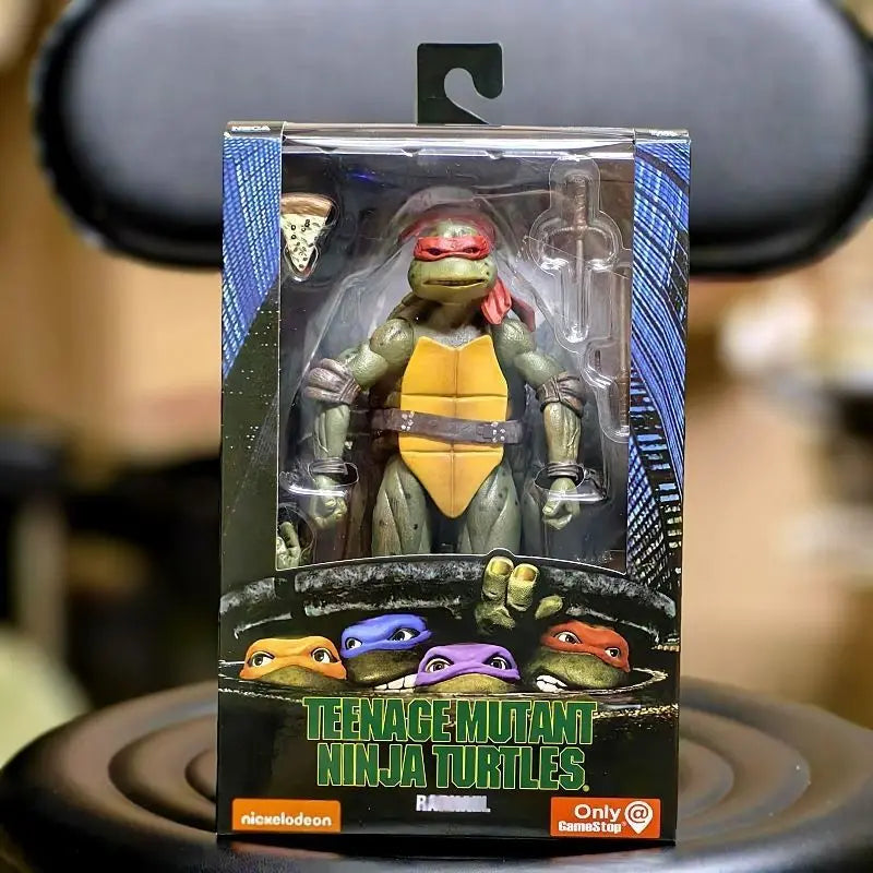 Neca Ninja Turtles 1990 Movie Version Limited Edition 7 Inch Posable