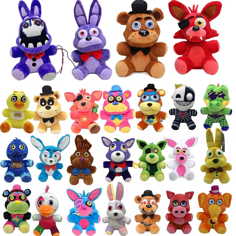 Five Night At Freddy Fnaf Cute Plush Toys Game Doll  Bonnie Bear Foxy
