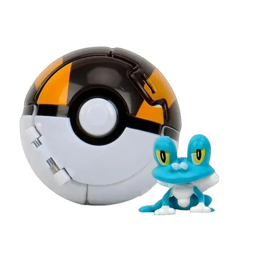 Pokeball Pokemon Figurine Elf Ball Anime Figure Cartoons Pikachu