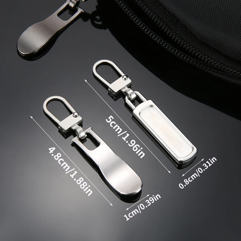 Detachable Zipper Puller Universal Replacement Tab Zippers Head