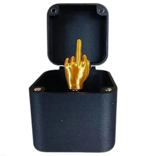 Middle Finger In A Box Out Of The Box Pop-up Middle Finger Gift Box
