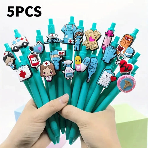 20/30/5pcs Nurse Doctor Writing Gel Pens Medical Record Pen Nurses Day