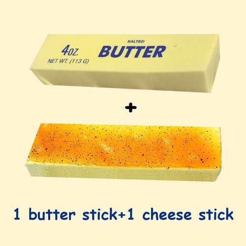 Butter Stick Squishy Toy Slow Rising Squeeze Toy Butter Bar Brick