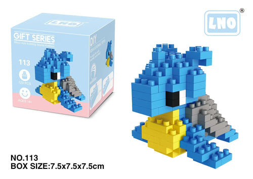Pokemon Small Blocks Nanoblock Charizard Kyogre Groudon Rayquaza Model