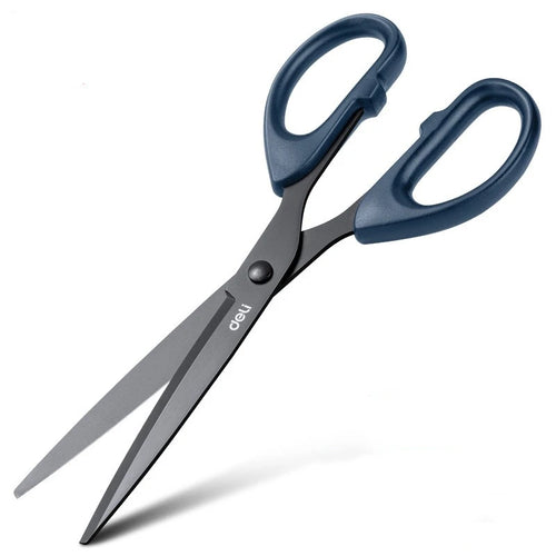 DELI Professional Office Scissors 180mm Heavy Duty Scissors with Black
