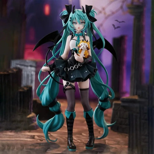 Anime Hatsune Miku 19CM Little Devil Raccoon Action Figure Model Toys