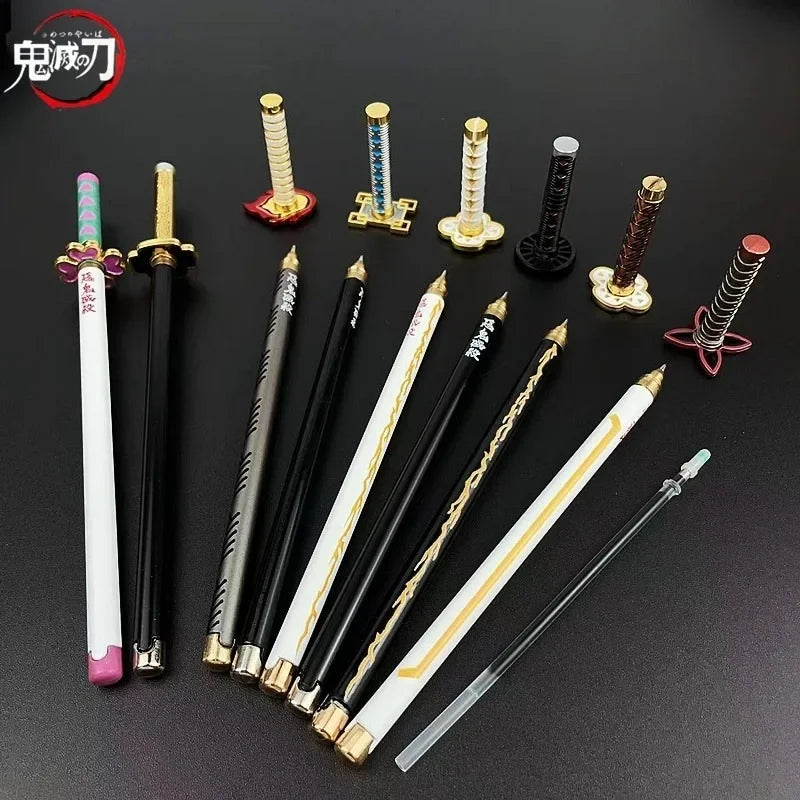 20cm Demon Slayer Signature Pen Mitsuri Shinobu Alloy Real Size