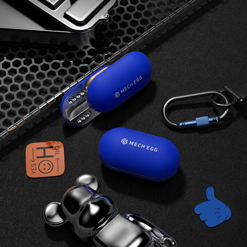 Mech Egg EDC Fidget Slider Metal Fidget Toys ADHD Tool Anti-anxiety