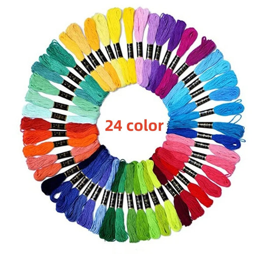 200/100/50 Anchor Similar DMC Cross Stitch Cotton Embroidery Thread