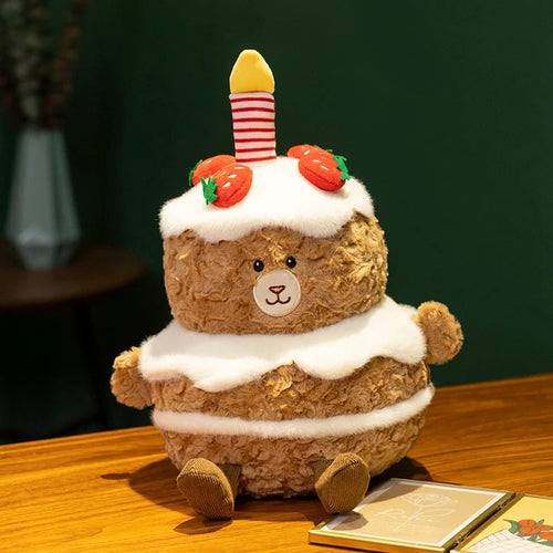New Cartoon Egg Stuffed Toy Expression Food Bread Toast Series
