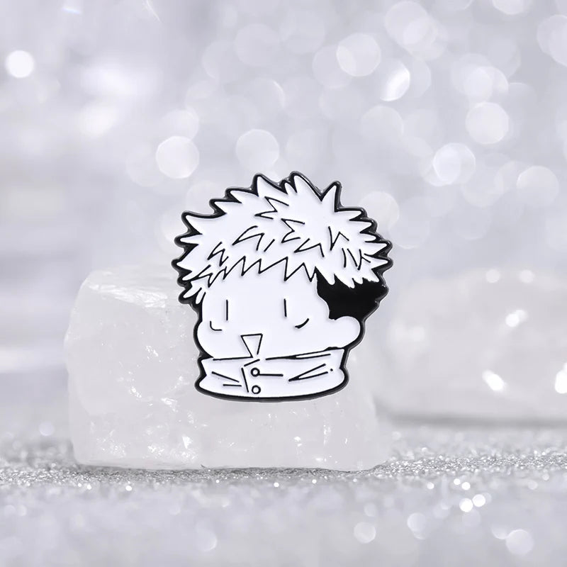 3-6pcs/Set Anime Collection Enamel Pins Custom Cartoon Character