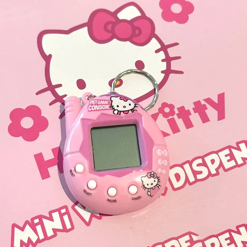 Harajuku Girl Pink Angel Hello Kitty Keychain Pendant Kawaii Charm