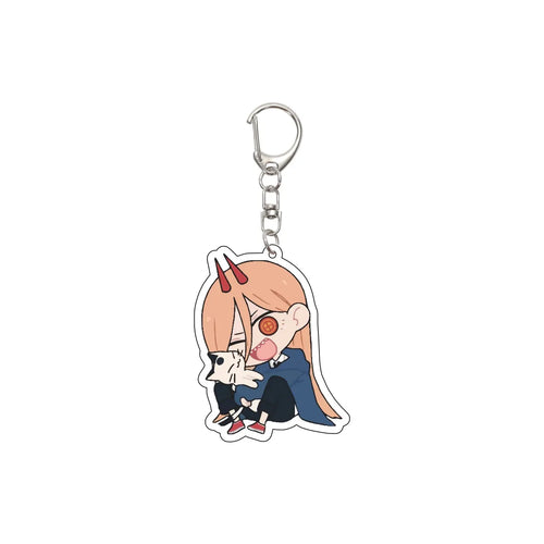 55MM Anime Chainsaw Man Keychain  Denji/Pochita/Makima/Power  Key