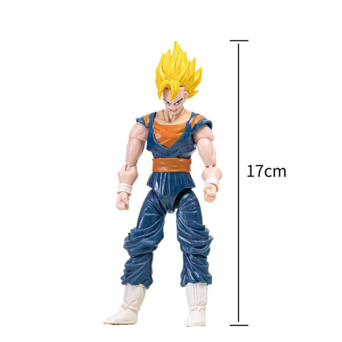 Hot-blooded Super Anime Action Figures Set - Son Goku Son Gohan Vegeta
