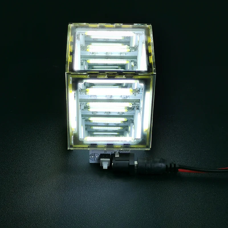 Four-Dimensional Space Supercube Creative Abyss Night Parts Assembly
