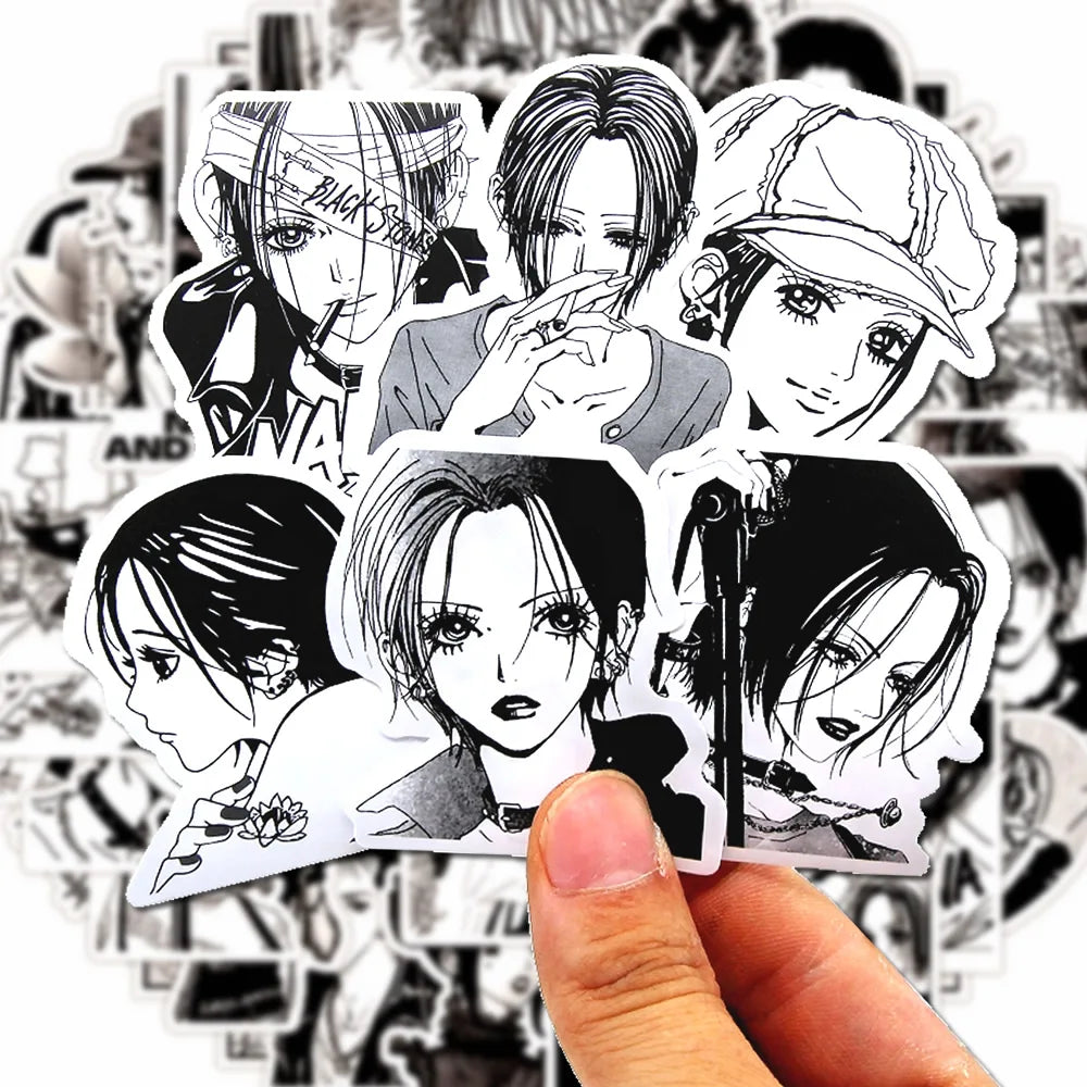 30/60/180p Anime NANA Stickers Cool Graffiti Decals DIY Decoration For