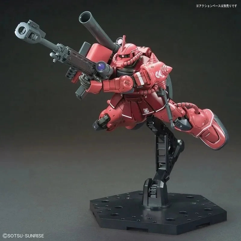 Hg 1/144 GTO Zaku Of The Red Comet Assembly Model Kit  Action Figure