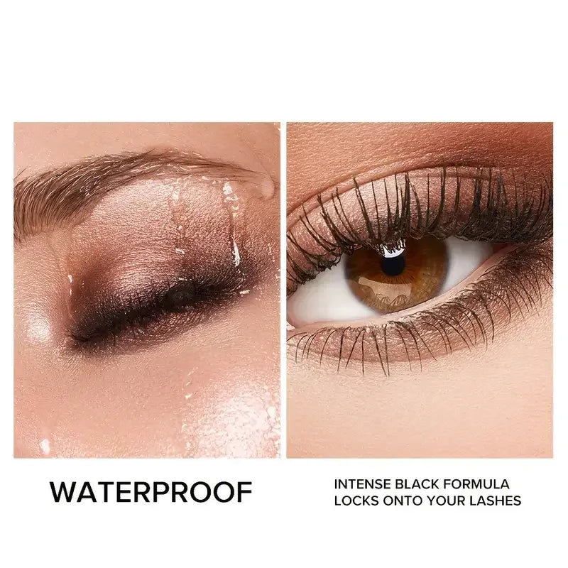4D Black Mascara - Long-Lasting, Volumizing & Curling for All Skin