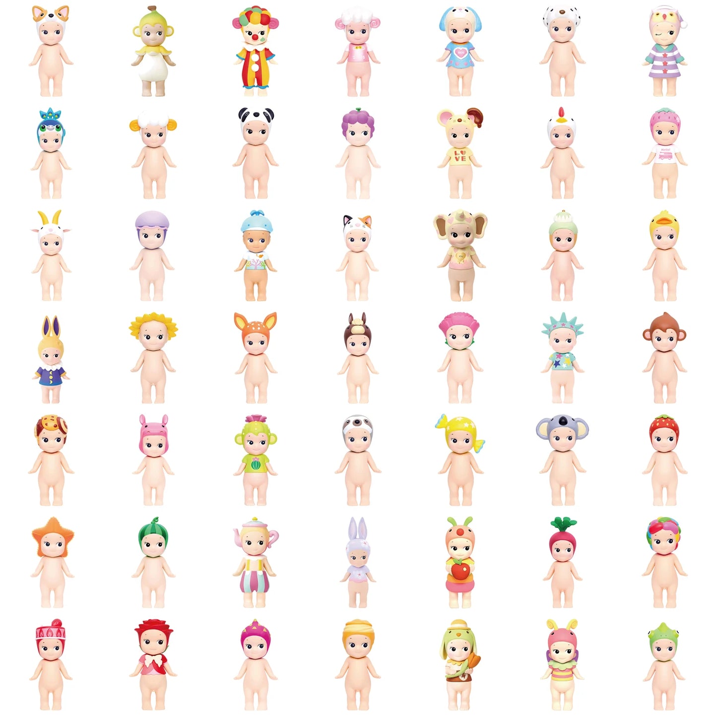 50PCS Sonny Angle Dolls Stickers Waterproof Sticker Classic Toys DIY