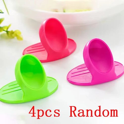 10/2PCS Silicone Insulated Finger Covers Oven Microwave Insulated