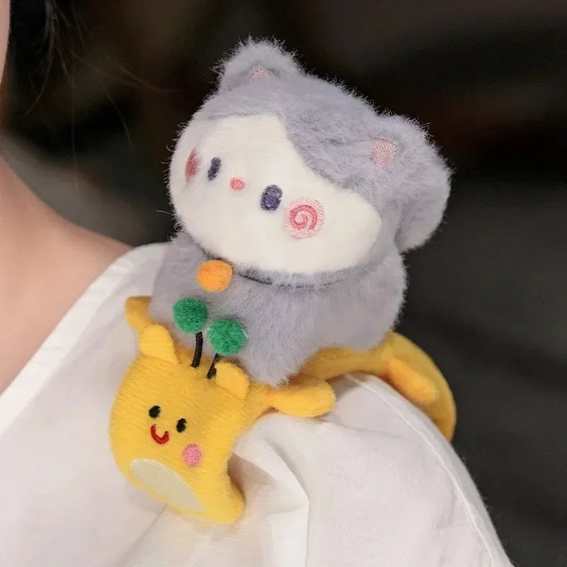 Capybara Slap Snap Wrap Capibara Plushie Wristband Bracelet Kawaii