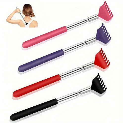 Portable Extendable Back Scratcher Stainless Steel Telescoping Back
