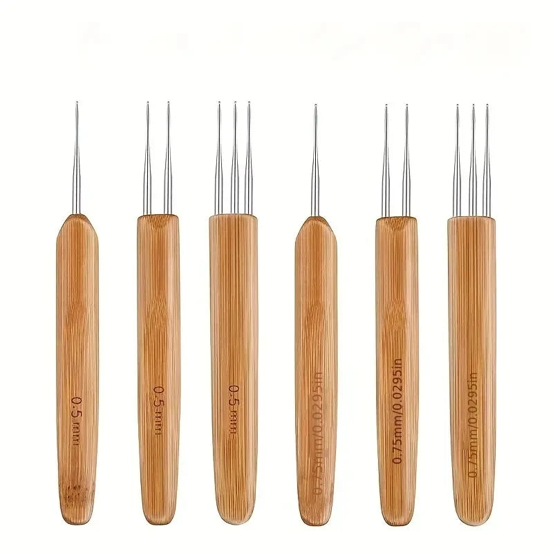0.5Mm 0.75Mm Dreadlock Needle 1Pcs Crochet Hook For Dread Hair New