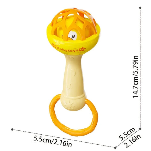 3/1pcs Baby Rattles 0 12 Months Baby Educational Toys Shaker Grab Spin