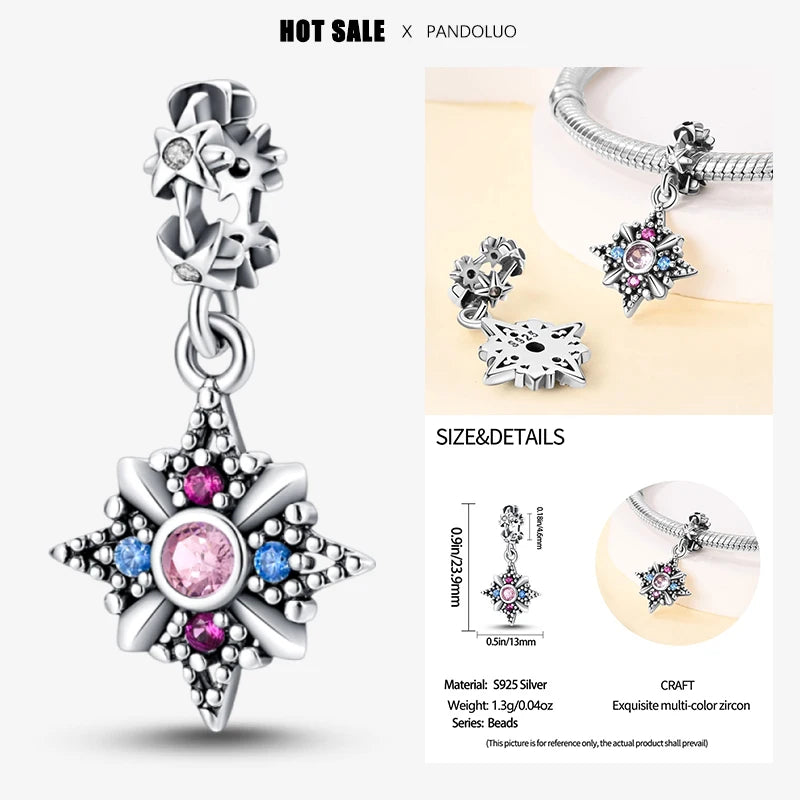 Sterling Silver 925 Devil Eye Charm Owl Miracle Beads Suitable for