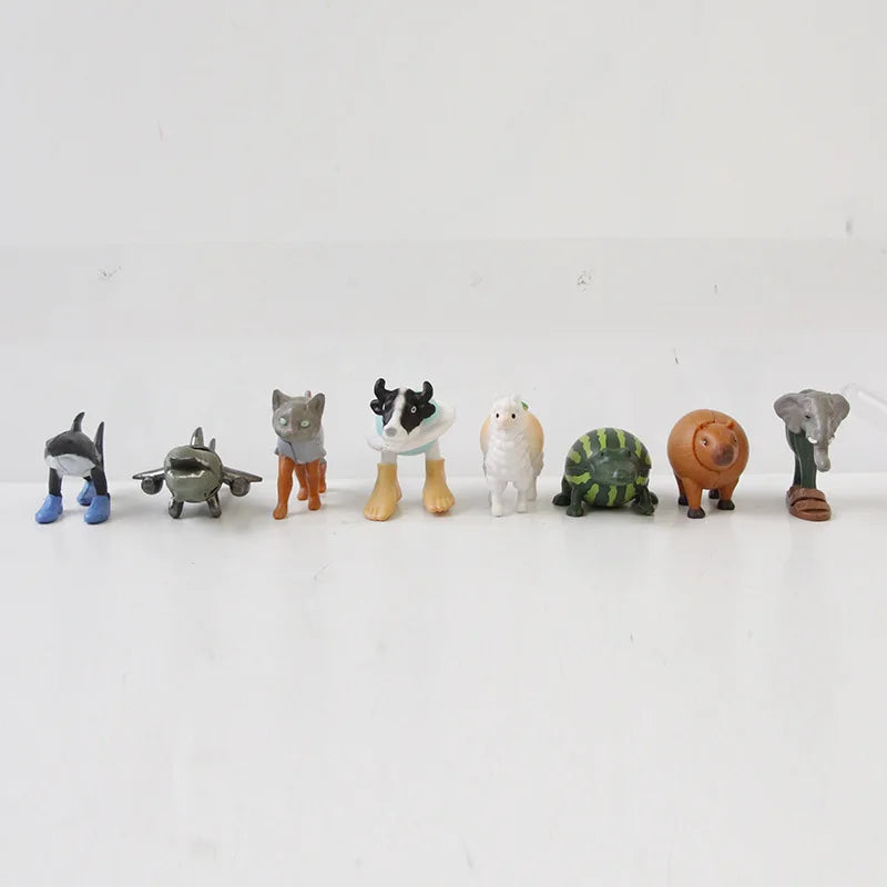 24PCS Funny Mini Figures Italian Brainrot Set Tung Tung Tung Sahur