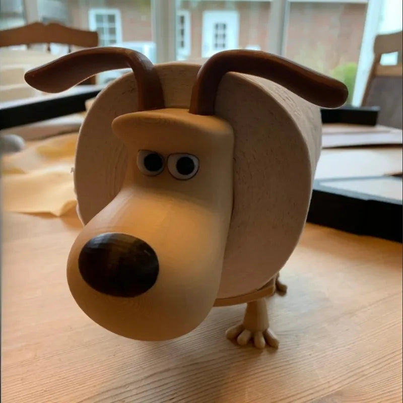 Puppy Toilet Holder Home Decor Bathroom Accessory Storage Suitable for