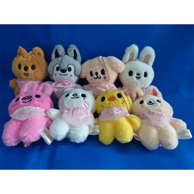 Skzoo Kpop Cartoon Stuffed Animal Plush Doll Toys Kawaii JYP Adult KZ