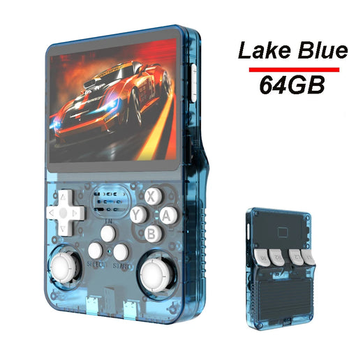 R36S Retro Handheld Video Game Console ARKOS System 3.5 Inch IPS