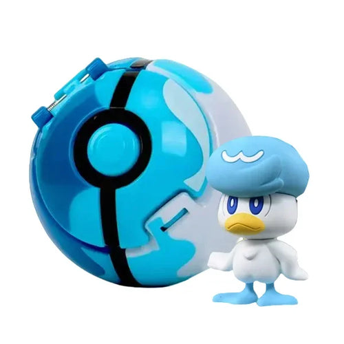 Pokeball Pokemon Figurine Elf Ball Anime Figure Cartoons Pikachu
