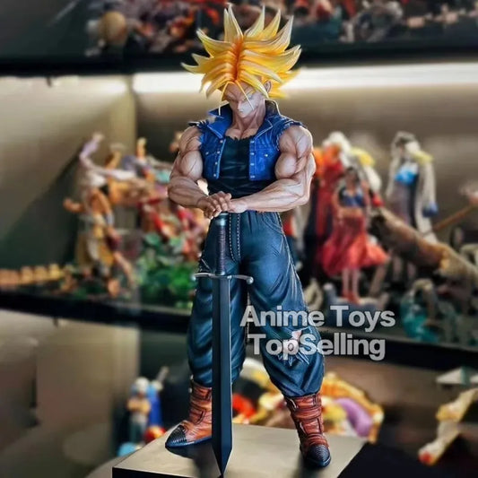 25cm/9.84in Anime Dragon Ball Z Figure Trunks Action Figures Pvc