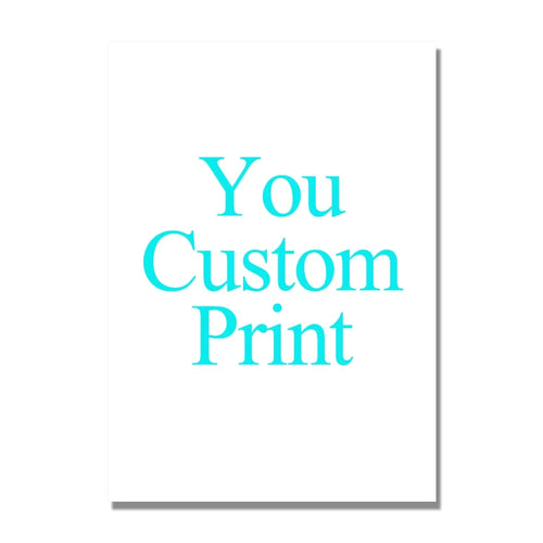 Custom Print Canvas Painting By Your Photo Canvas Poster Personal Gift
