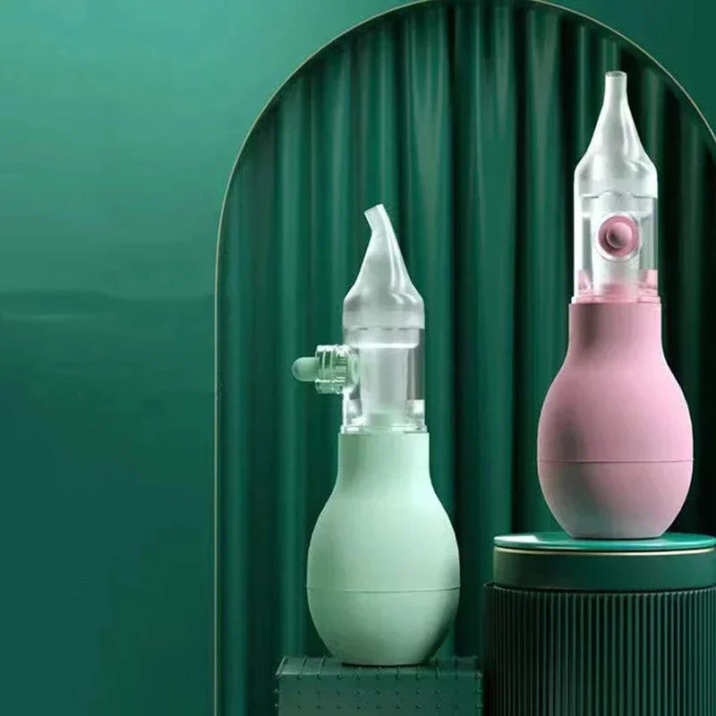 New Born Silicone Baby Safety Nose Cleaner Vacuum Suction Children