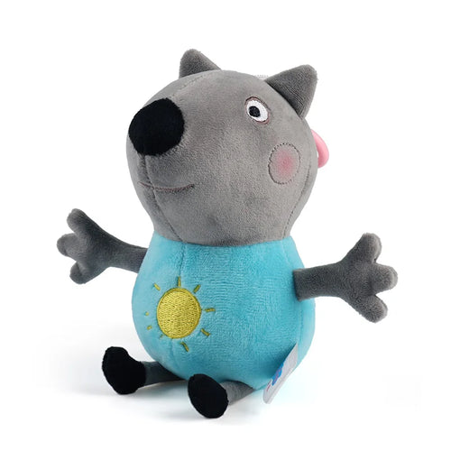 19cm/7.48in Genuine Peppa Pig Plush Filled Kawaii Pendant Doll Toy