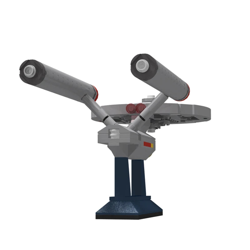 Fighter bracket model creative MOC assembly building blocks, DIY