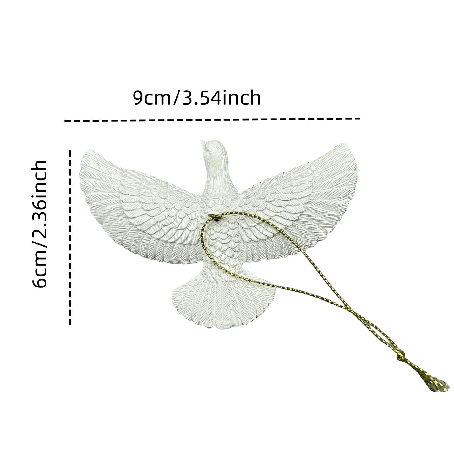 Style Friendship Doves - Home Alone 2 Resin Christmas Ornament  Doves