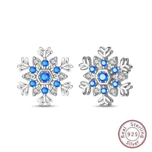 Hot 925 Sterling Silver Earrings Charm Simple Shining Lotus Zircon
