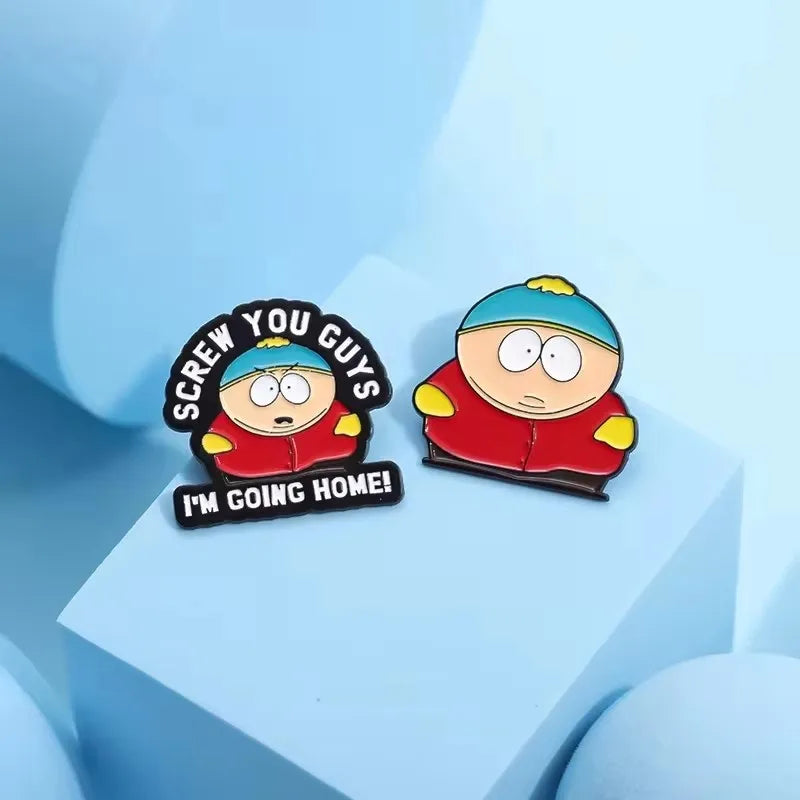 Cartoon Animated Character Enamel Pins Custom Cute Metal Brooches