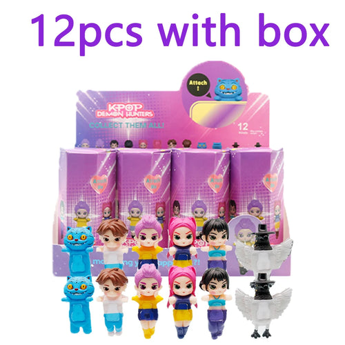 2025 Hot selling K pop Demon Hunters Blind Box Series Anime Figures
