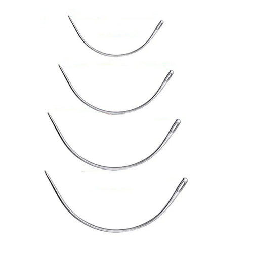 4Pcs Sewing Curved Needle Leather Craft Sewing Accessories C Type