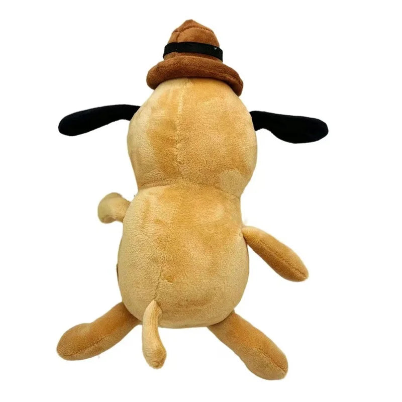 This Is Fine Meme Animal Coffee Dog Plush Toy Soft Stuffed Doll Kids